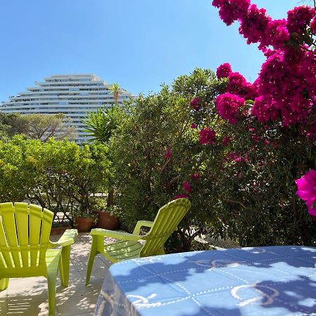 Blue Terrace Apartment - Marina Baie Des Anges Villeneuve-Loubet Exterior photo