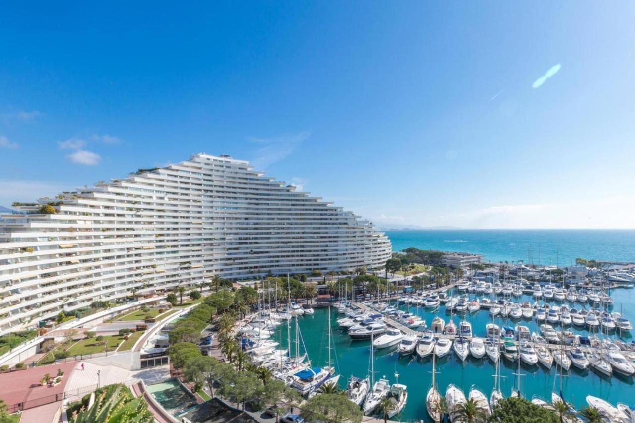 Blue Terrace Apartment - Marina Baie Des Anges Villeneuve-Loubet Exterior photo