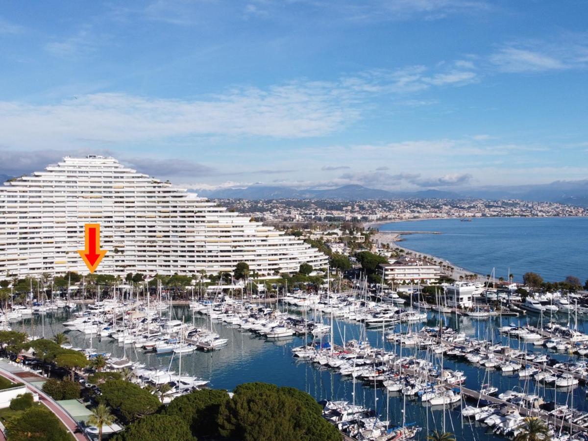 Blue Terrace Apartment - Marina Baie Des Anges Villeneuve-Loubet Exterior photo